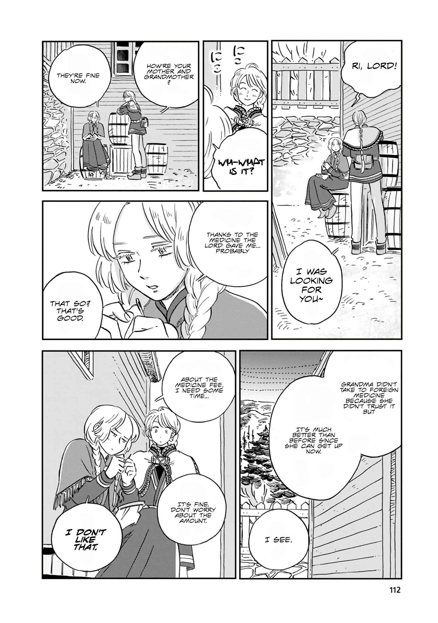 Hokuo Kizoku to Moukinzuma no Yukiguni Karigurashi Chapter 37 - Page 8
