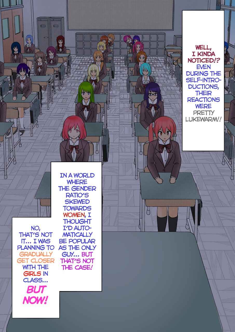 Danjo-hi 1:39 no Heikou Sekai wa Omoi no Hoka Futsuu (Fan Colored) Chapter 169 - Page 2