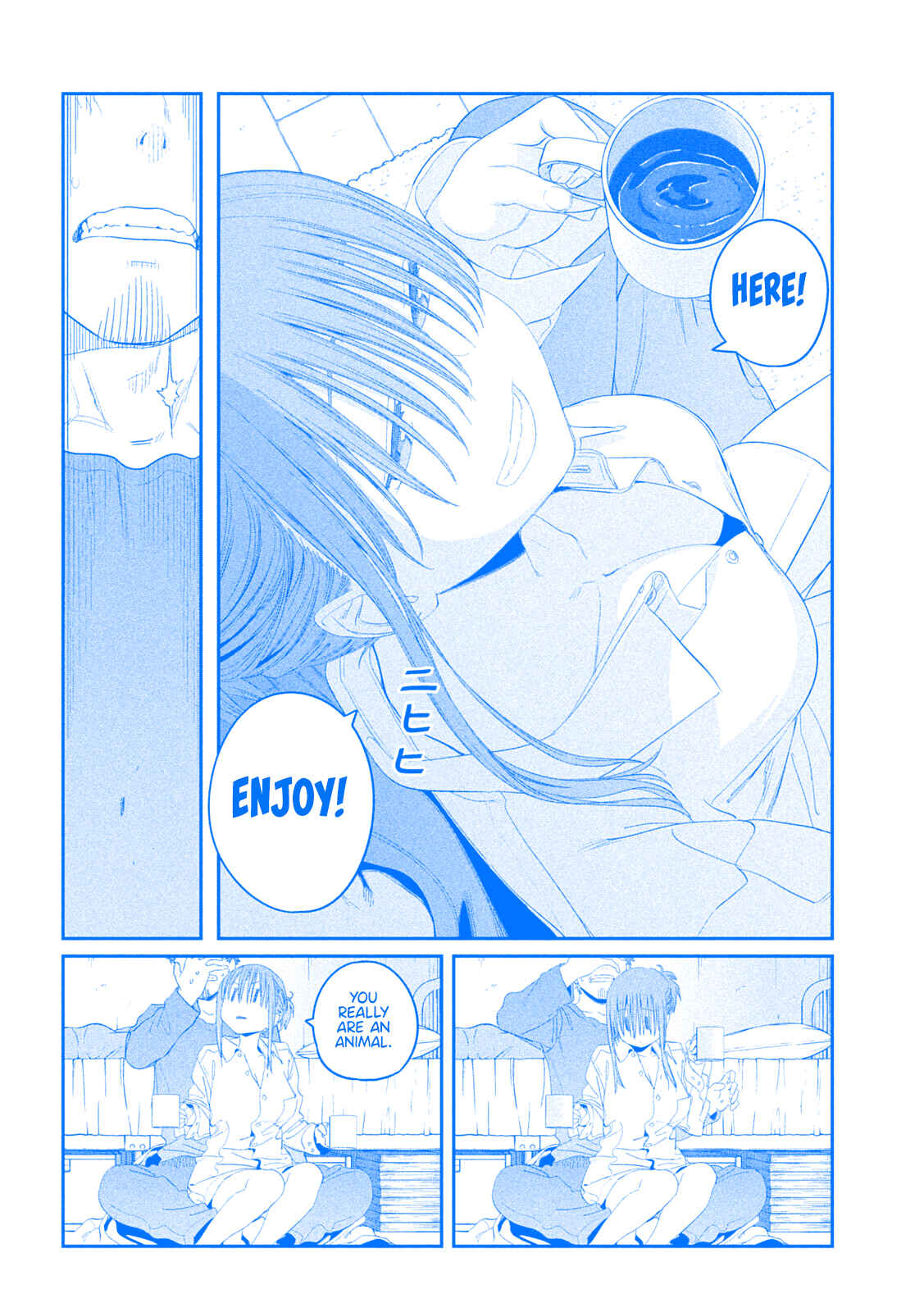 Getsuyoubi no Tawawa (Blue) (Fan Colored) Chapter 29 - Page 12