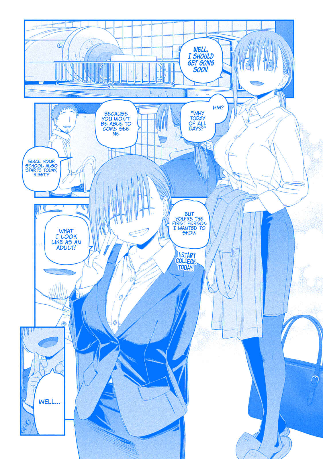 Getsuyoubi no Tawawa (Blue) (Fan Colored) Chapter 29 - Page 13