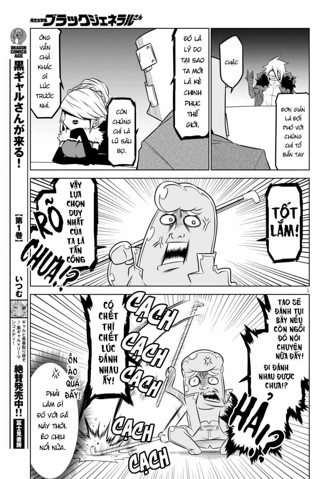 Zannen Onna Kanbu Black General-san Chapter 130 - Page 7