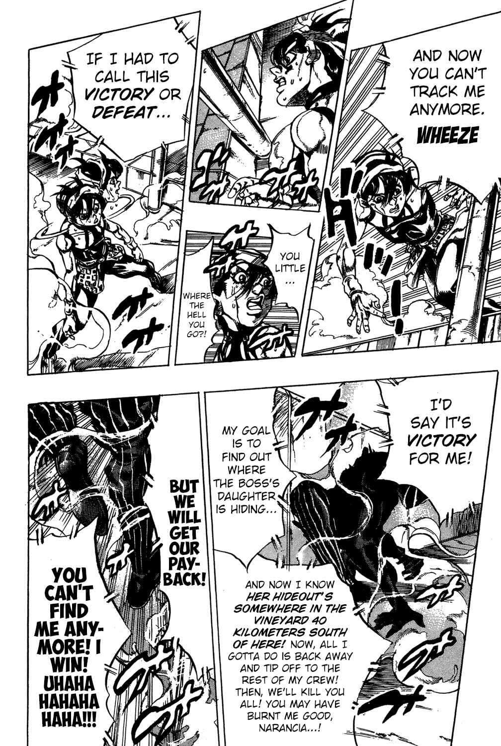JoJo no Kimyou na Bouken: Part 5 - Ougon no Kaze Chapter 38 - Page 9