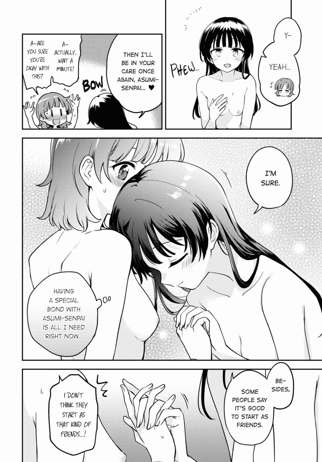 Asumi-chan wa Les Fuuzoku ni Kyoumi ga Arimasu! Chapter 20 - Page 4