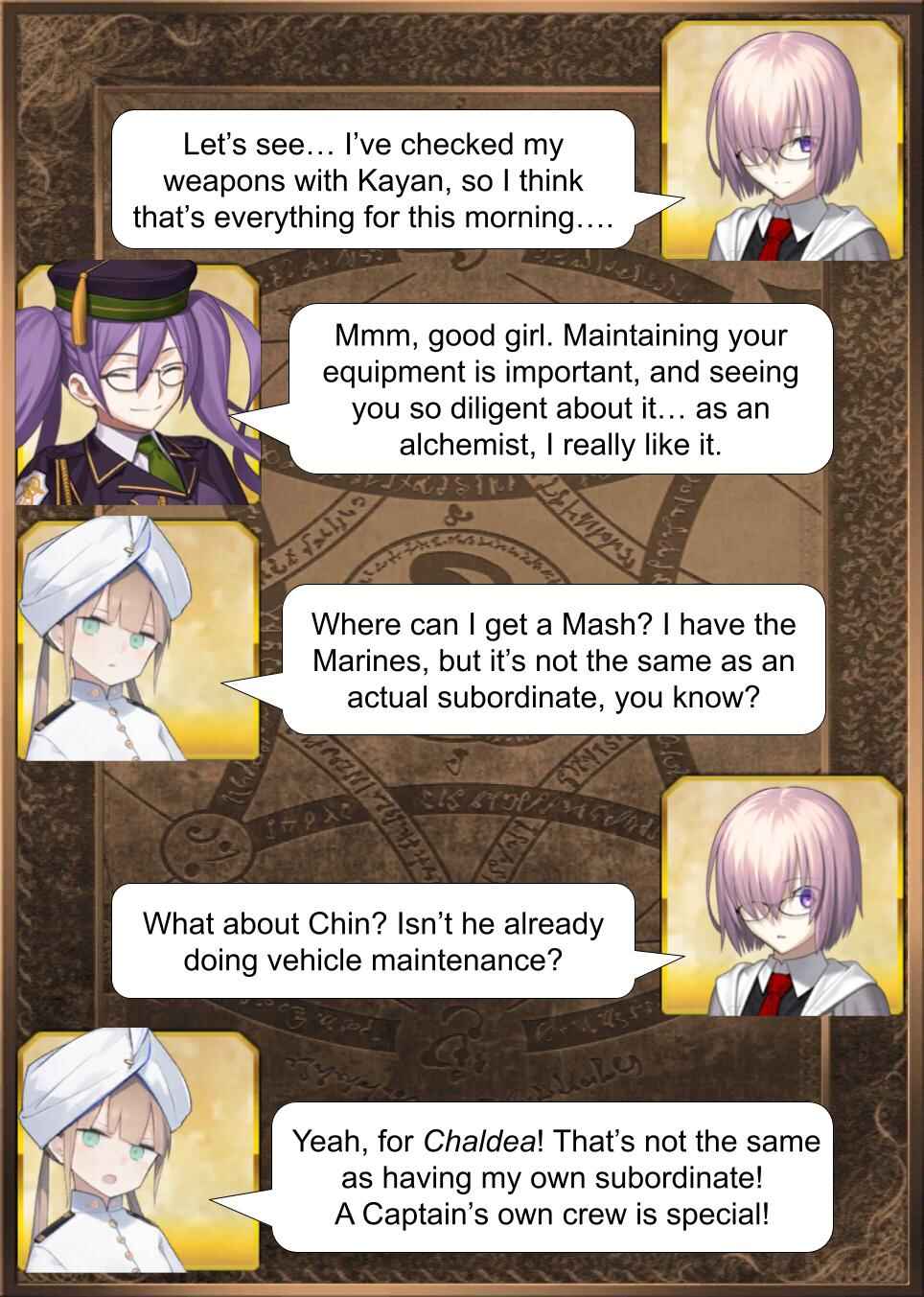Daily Chaldea Chapter 2433 - Page 1