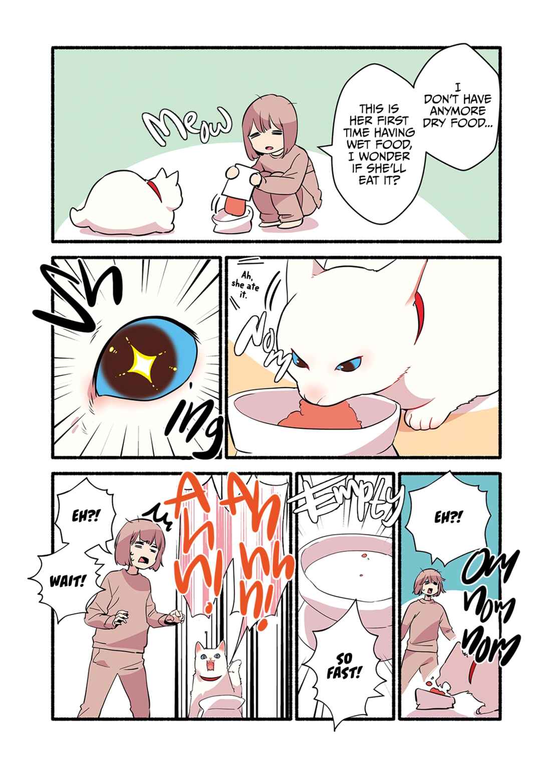 Aisaretagari no Shironeko Miko-san Chapter 2.1 - Page 5