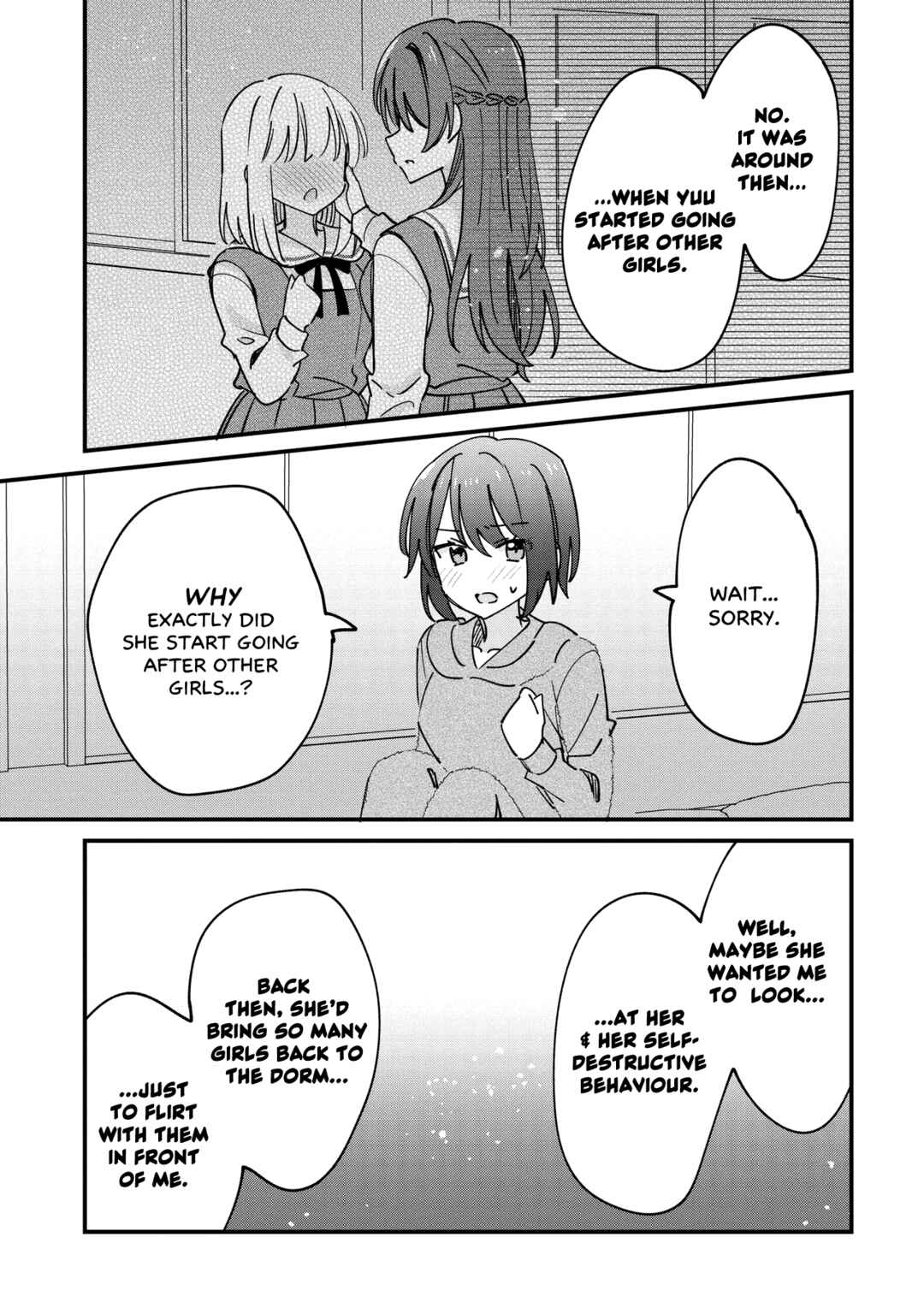 Kao dake yoi Classmate ga, Yatara to Guigui Kuru Yuri no Hanashi. Chapter 10.1 - Page 13