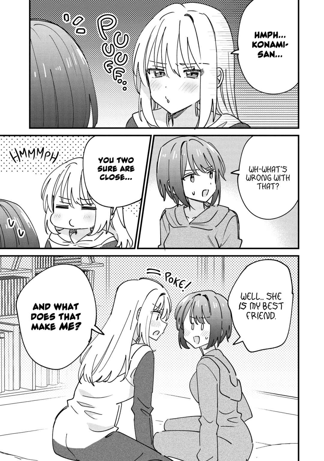 Kao dake yoi Classmate ga, Yatara to Guigui Kuru Yuri no Hanashi. Chapter 10.1 - Page 21