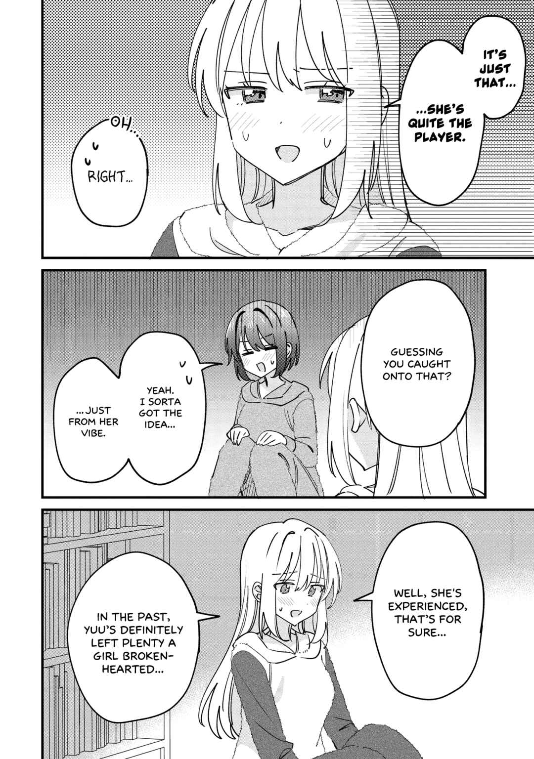 Kao dake yoi Classmate ga, Yatara to Guigui Kuru Yuri no Hanashi. Chapter 10.1 - Page 6