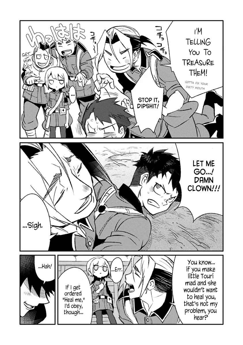 TS Eiseihei-san no Senjou Nikki Chapter 9 - Page 14