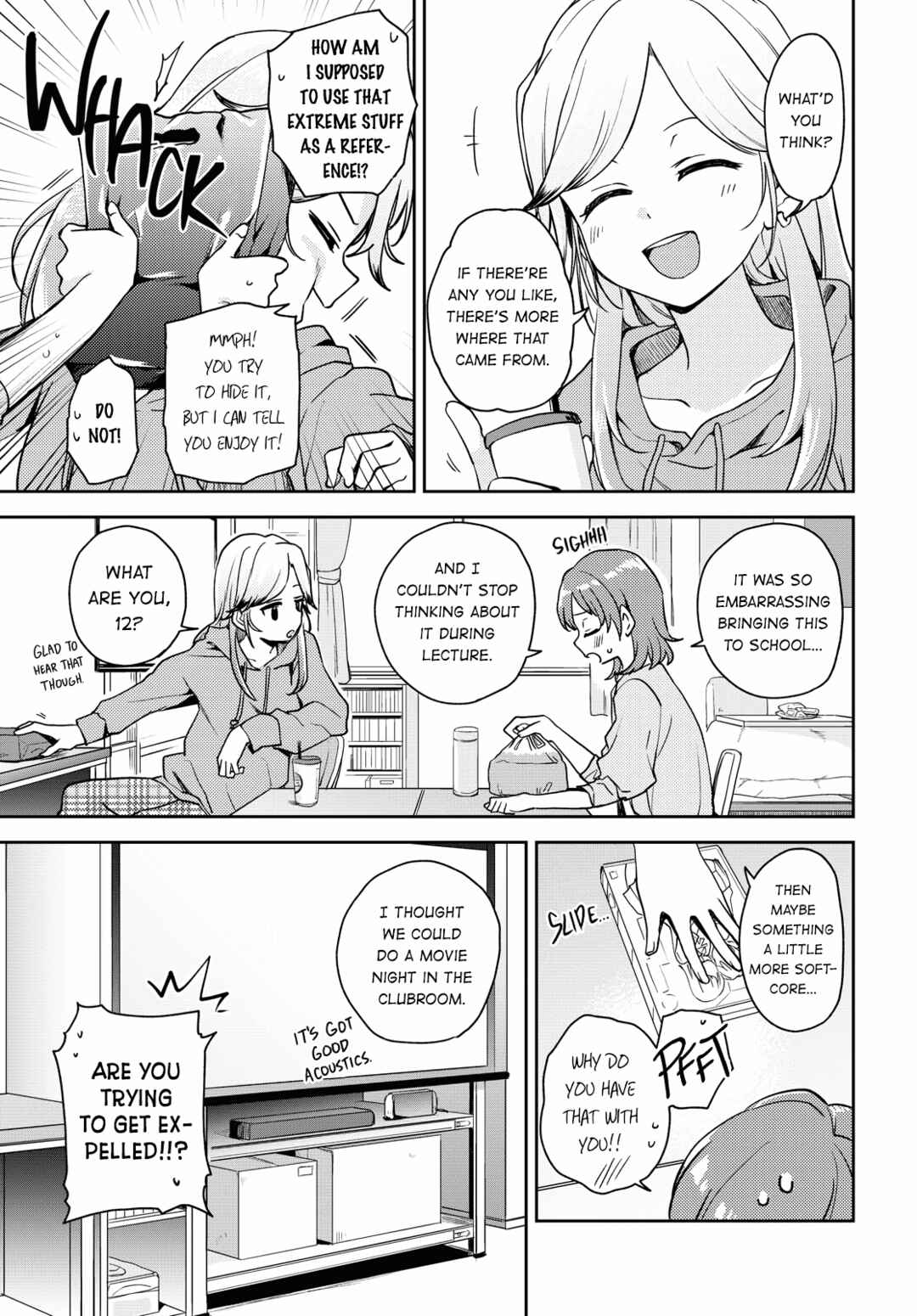 Asumi-chan wa Les Fuuzoku ni Kyoumi ga Arimasu! Chapter 2 - Page 11