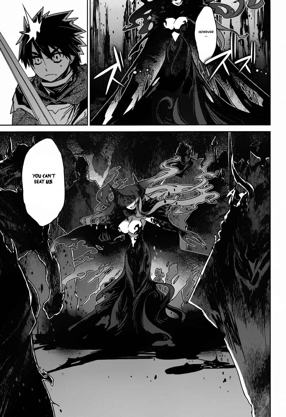 MAOYU : Archenemy and Hero “Become mine, Hero” “I refuse!” Chapter 22 - Page 34