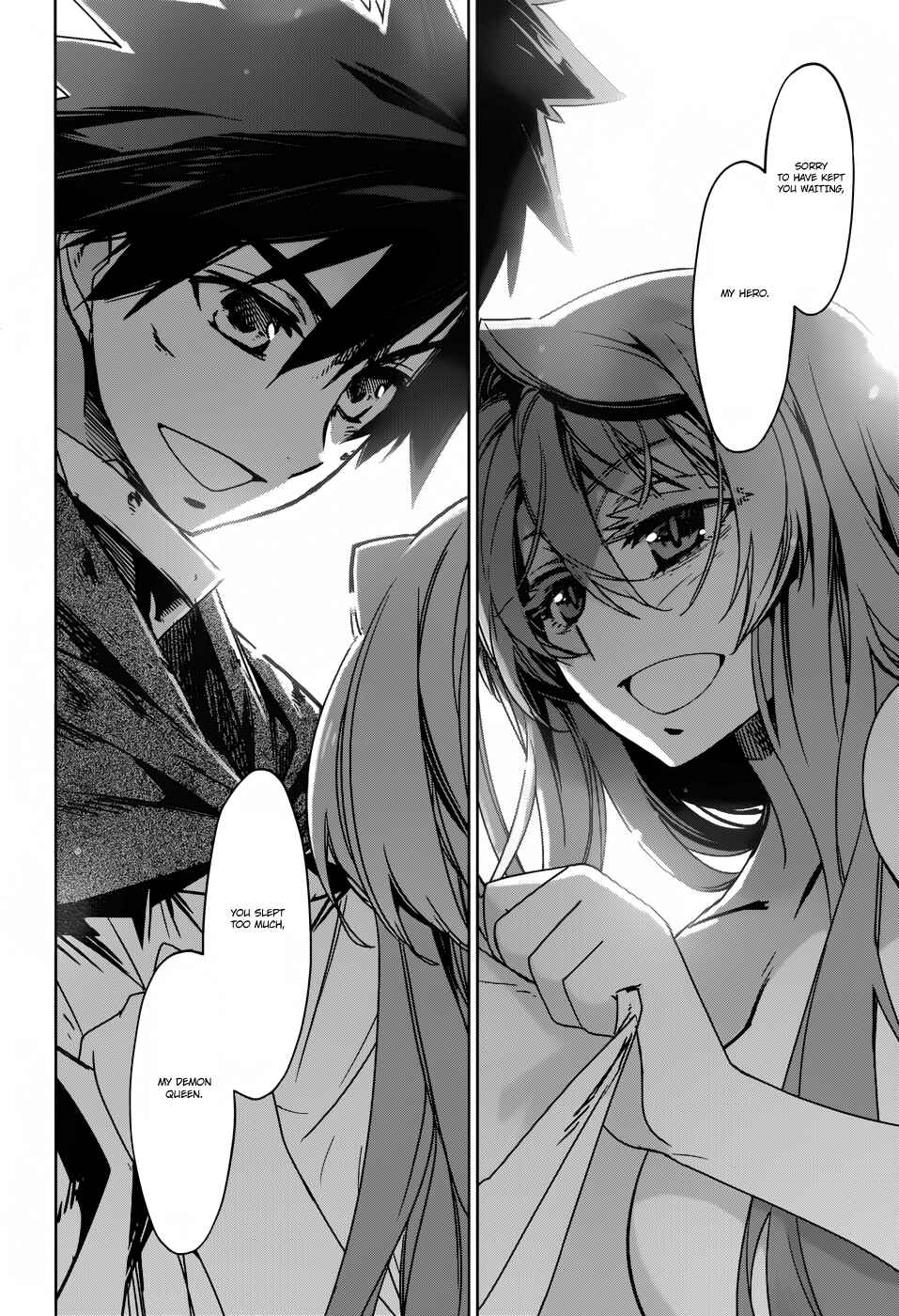MAOYU : Archenemy and Hero “Become mine, Hero” “I refuse!” Chapter 22 - Page 45