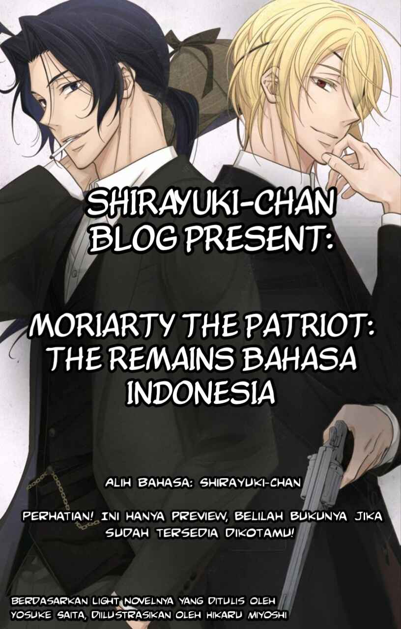 Yuukoku no Moriarty: The Remains Chapter 4 - Page 1
