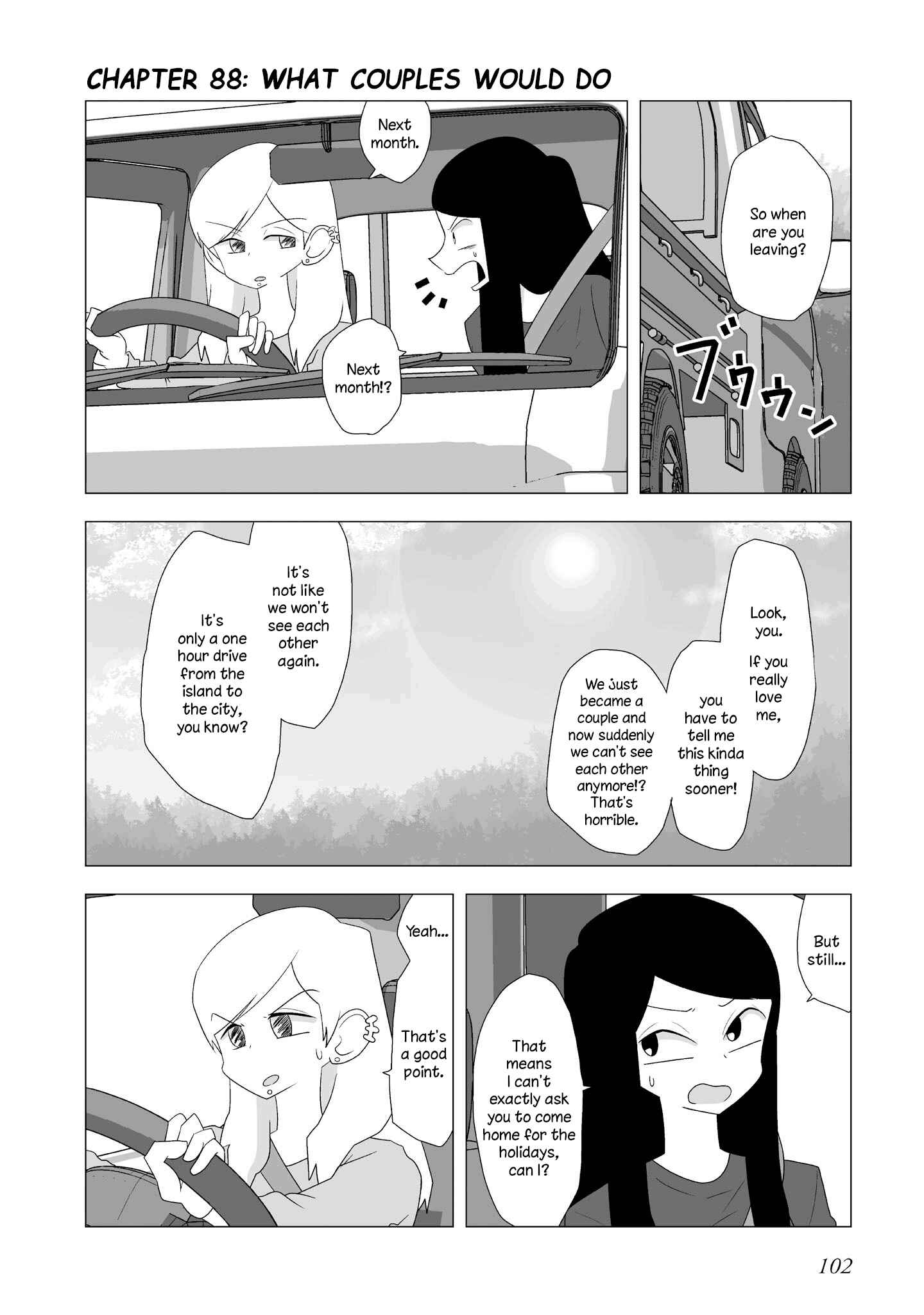 Yuri Natsu: Minshuku Kagaya Chapter 88 - Page 1