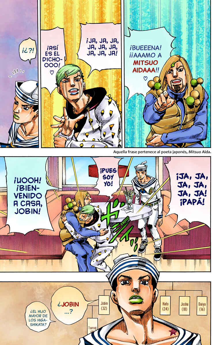 JoJo no Kimyou na Bouken: Part 8 - JoJolion Color-ban Chapter 33 - Page 38