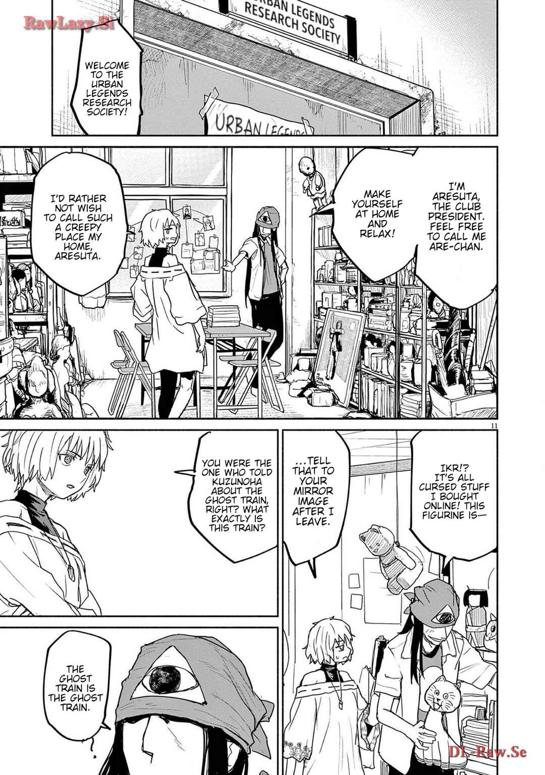 Kaii to Otome to Kamikakushi Chapter 65 - Page 11