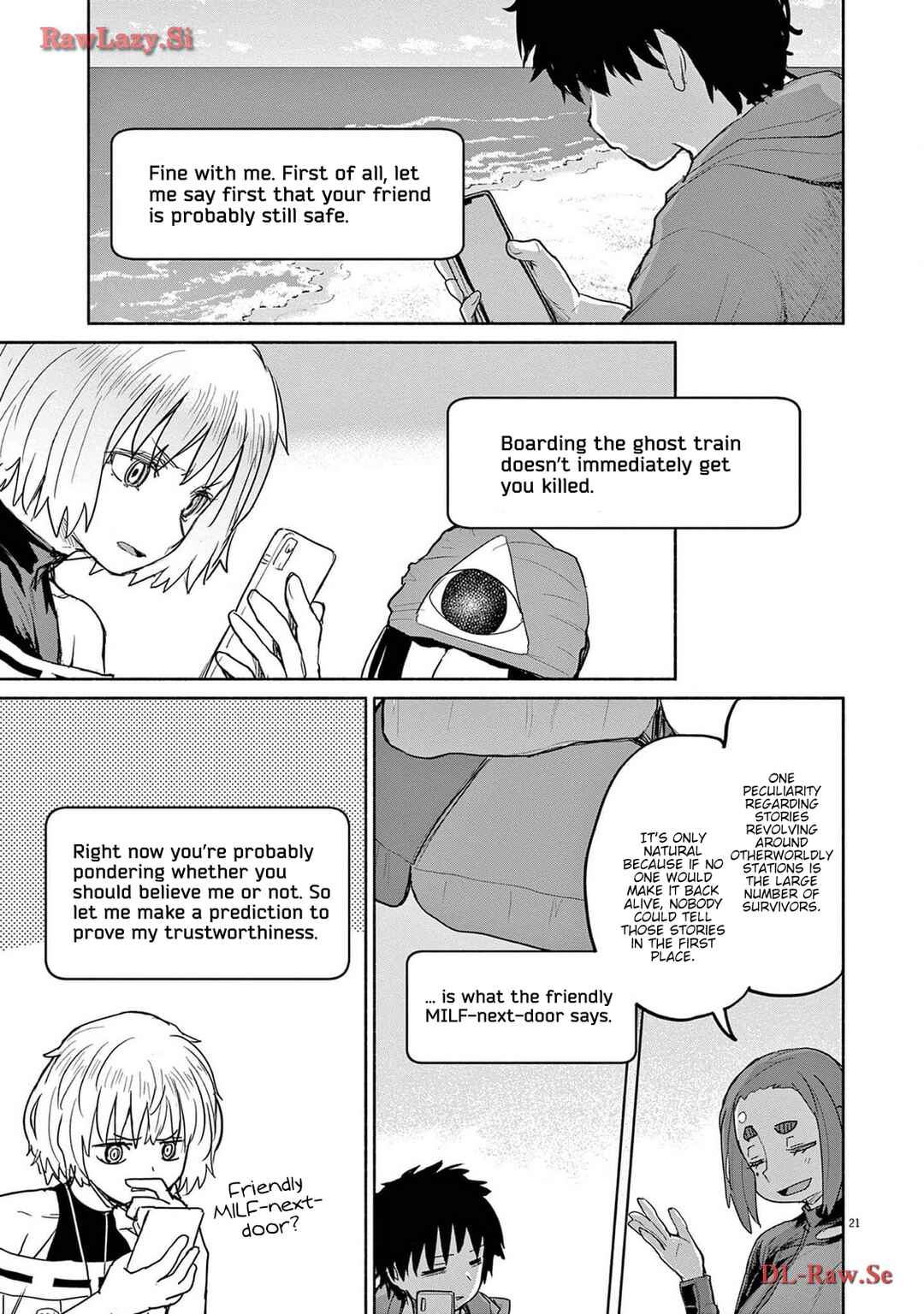Kaii to Otome to Kamikakushi Chapter 65 - Page 21