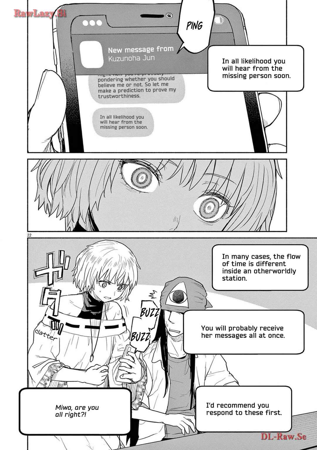 Kaii to Otome to Kamikakushi Chapter 65 - Page 22