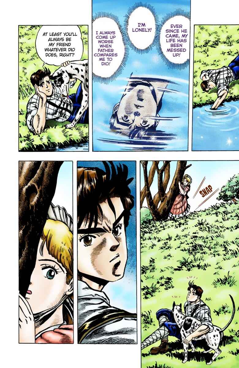 JoJo no Kimyou na Bouken: Part 1 - Phantom Blood Color-ban Chapter 3 - Page 11