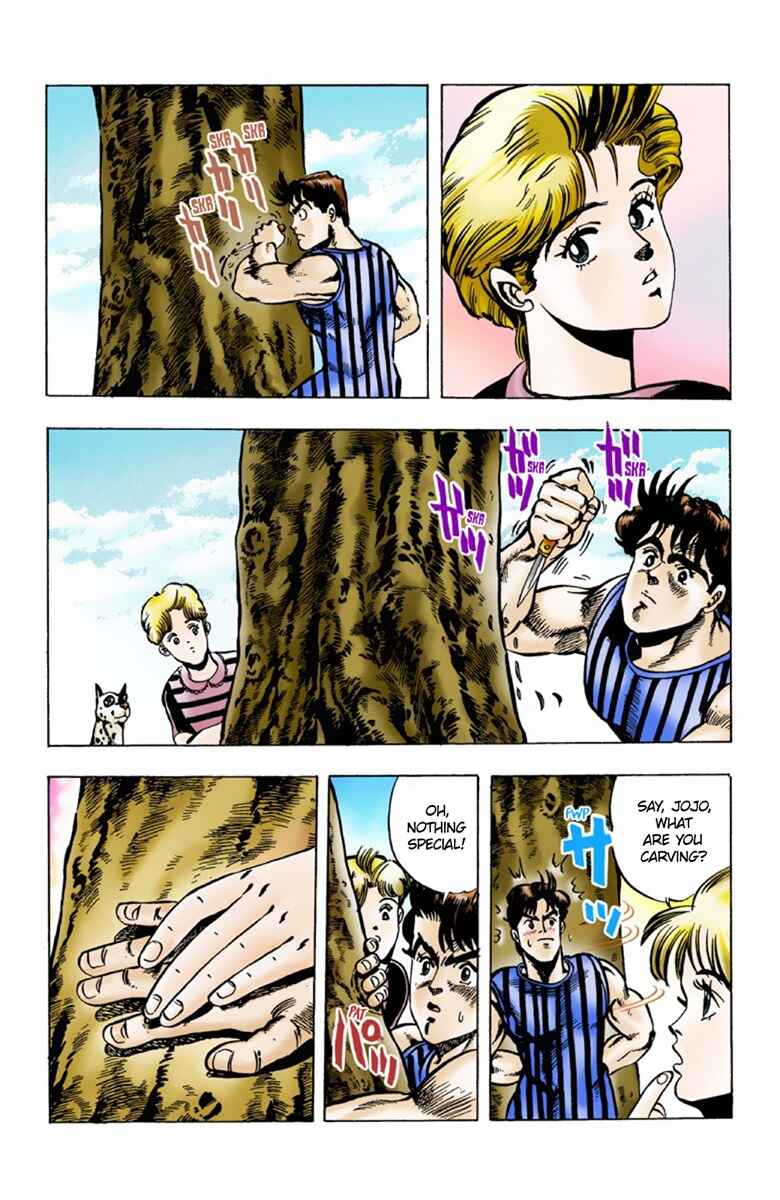 JoJo no Kimyou na Bouken: Part 1 - Phantom Blood Color-ban Chapter 3 - Page 17