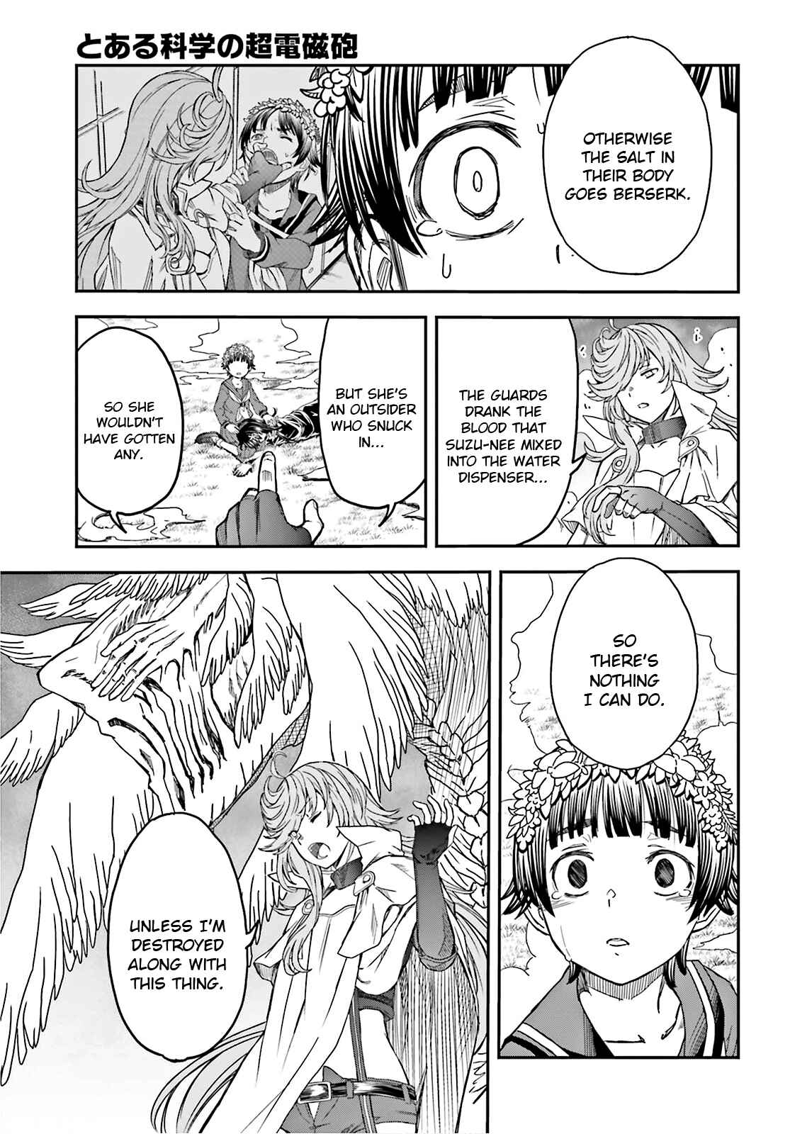 Toaru Majutsu no Index Gaiden: Toaru Kagaku no Railgun Chapter 124 - Page 9