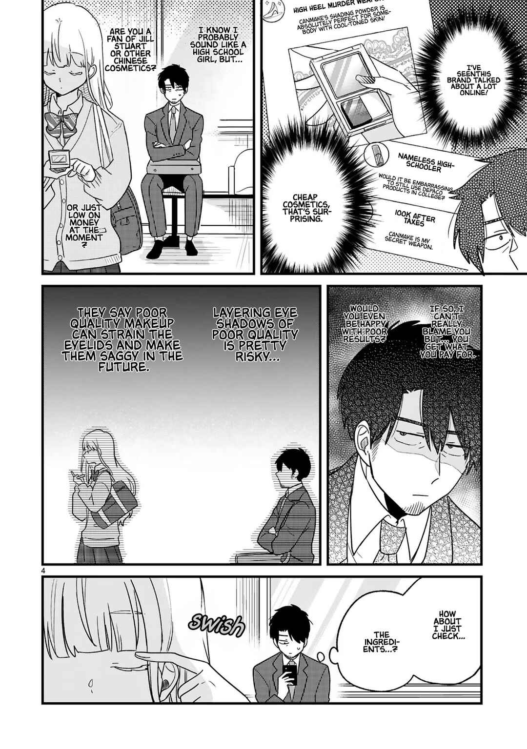 Kyou, Eki de Mita Kawaii Onnanoko Chapter 5 - Page 4