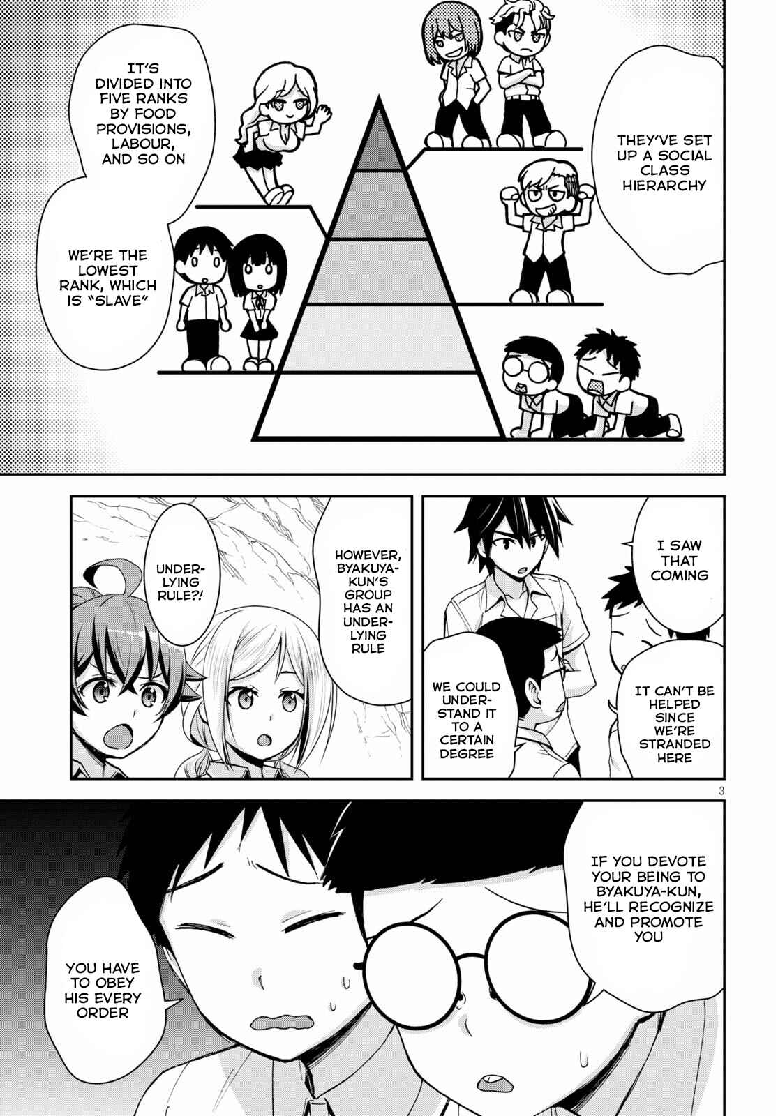 Isekai Yurutto Survival Seikatsu ~Gakkou no Minna to Isekai no Mujintou ni Tenishitakedo Ore Dake Rakushou desu~ Chapter 12 - Page 4