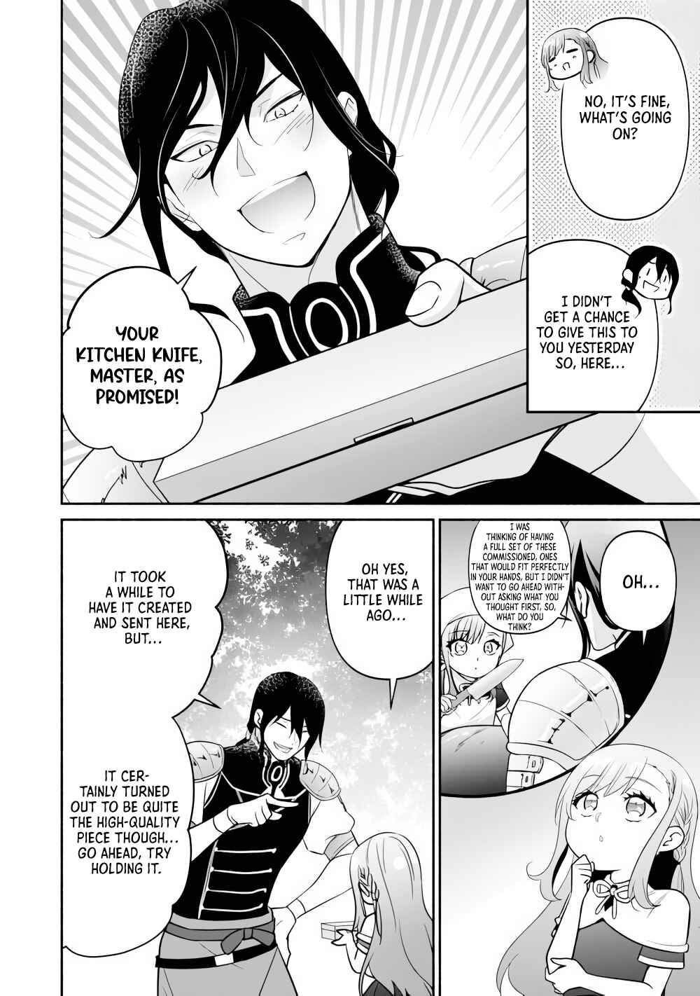 Tensei Youjo.: Shinjuu to Ouji to, Saikyou no Oji-san Youhei-dan no Naka de Ikiru Chapter 34 - Page 10