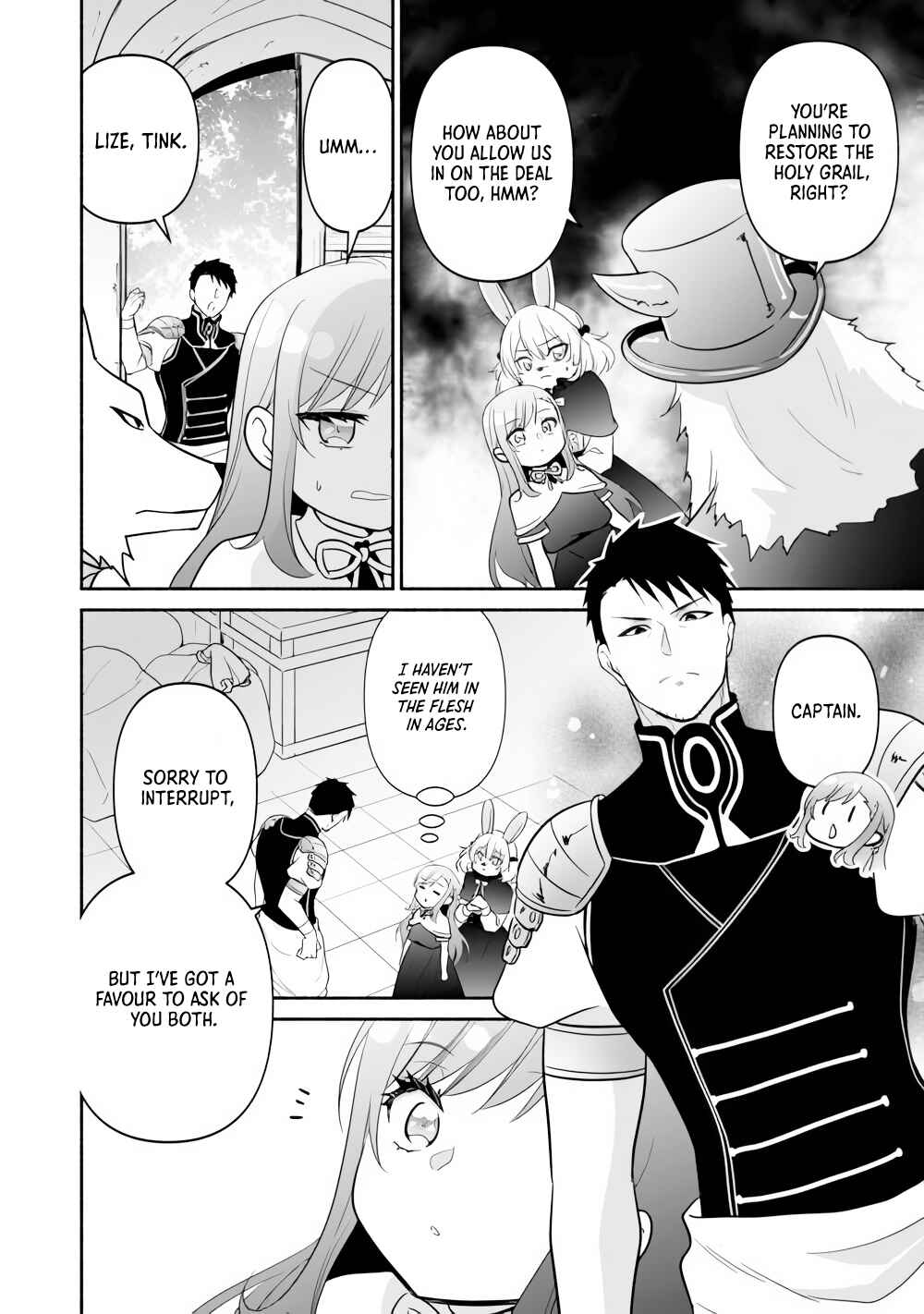 Tensei Youjo.: Shinjuu to Ouji to, Saikyou no Oji-san Youhei-dan no Naka de Ikiru Chapter 34 - Page 16