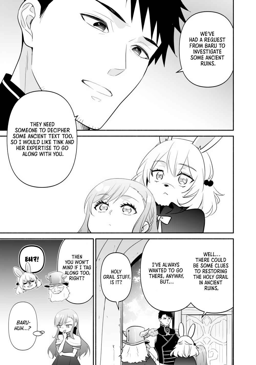Tensei Youjo.: Shinjuu to Ouji to, Saikyou no Oji-san Youhei-dan no Naka de Ikiru Chapter 34 - Page 17