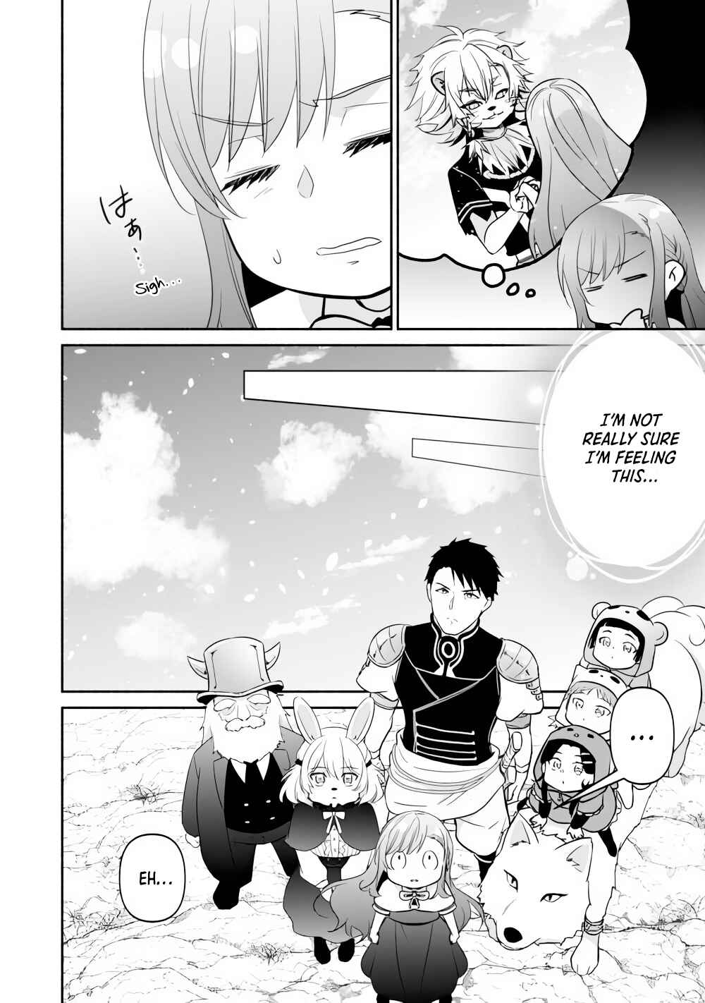Tensei Youjo.: Shinjuu to Ouji to, Saikyou no Oji-san Youhei-dan no Naka de Ikiru Chapter 34 - Page 18