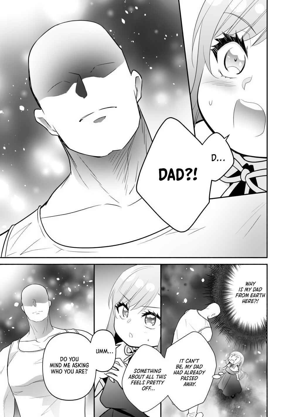Tensei Youjo.: Shinjuu to Ouji to, Saikyou no Oji-san Youhei-dan no Naka de Ikiru Chapter 34 - Page 7