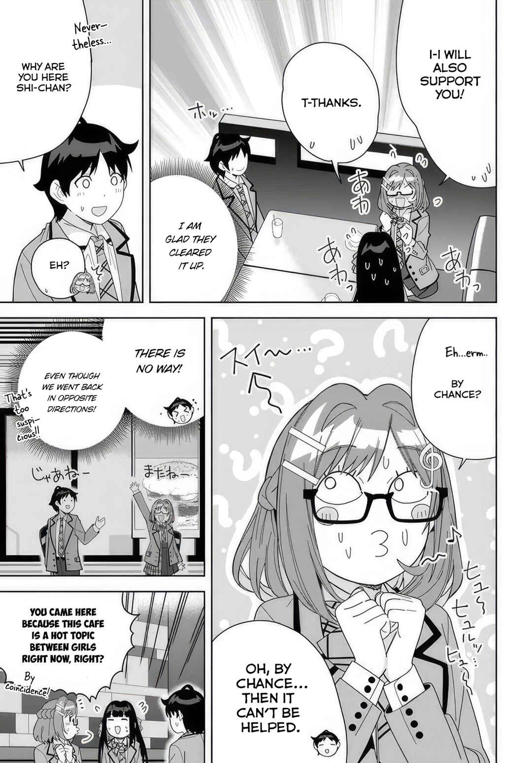 Classmate no Moto Idol ga, Tonikaku Kyodou Fushin nandesu. Chapter 9 - Page 3