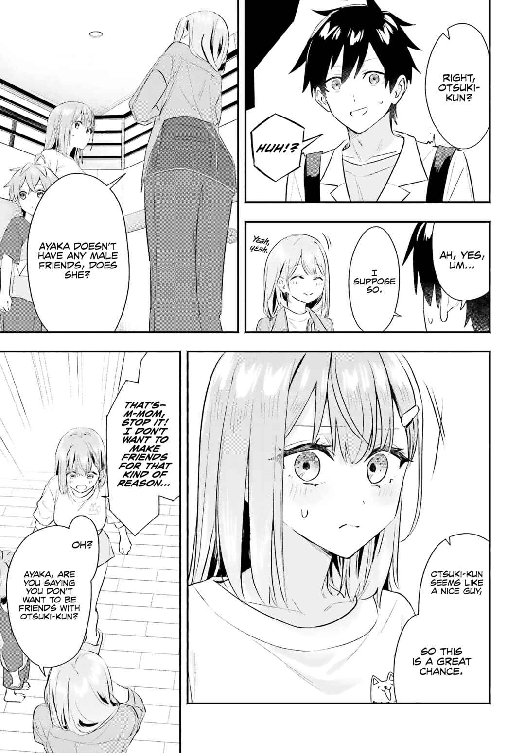 Kaji Daikou no Arubaito wo Hajimetara Gakuen Ichi no Bishoujo no Kazoku ni Kiniirarechaimashita. Chapter 4 - Page 10