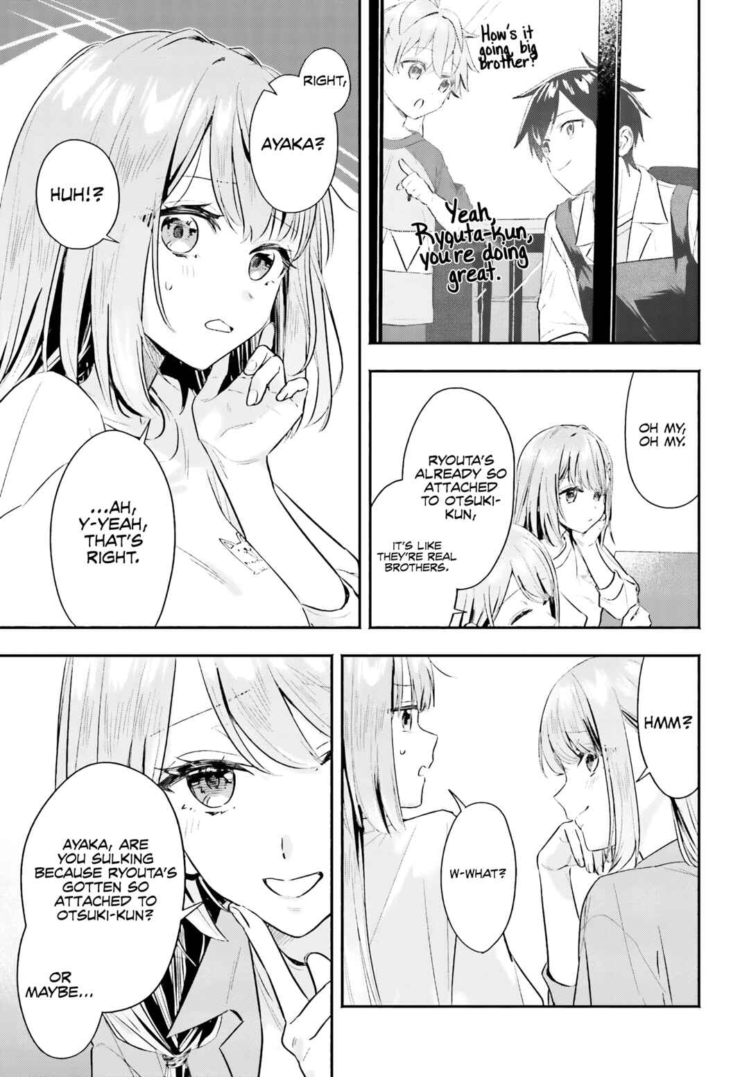 Kaji Daikou no Arubaito wo Hajimetara Gakuen Ichi no Bishoujo no Kazoku ni Kiniirarechaimashita. Chapter 4 - Page 14