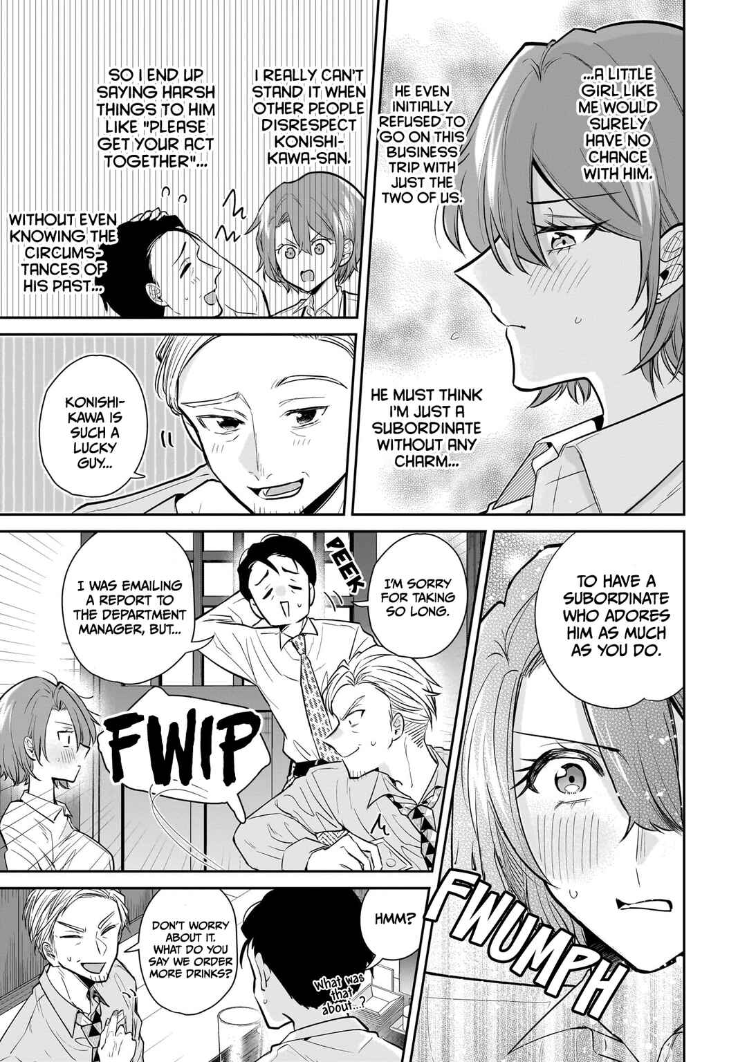 Misato-san wa Amasugi Joushi ni Chotto Kibishii Chapter 2 - Page 13