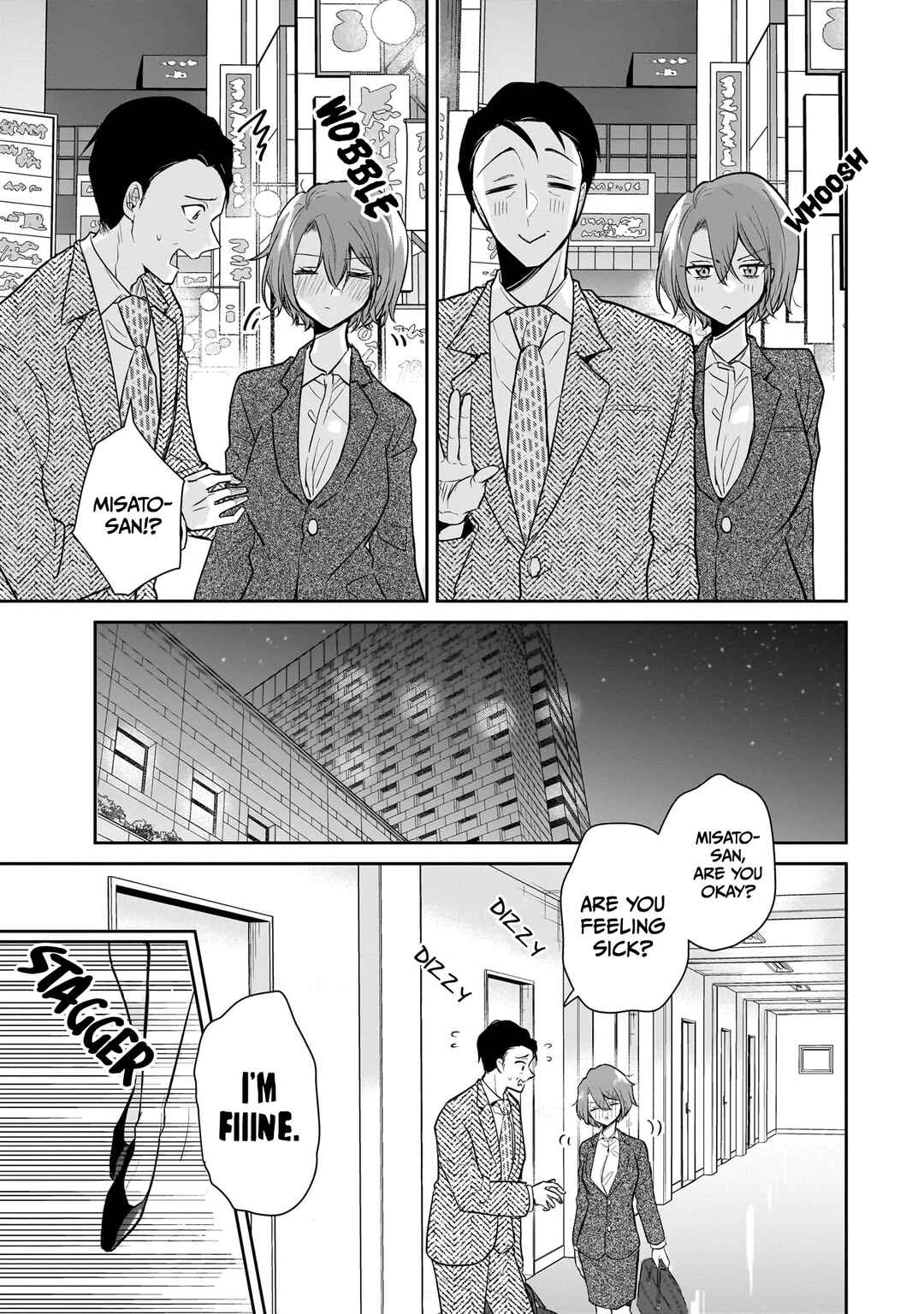 Misato-san wa Amasugi Joushi ni Chotto Kibishii Chapter 2 - Page 15