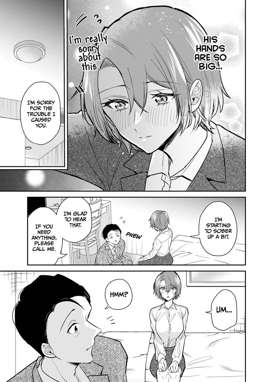 Misato-san wa Amasugi Joushi ni Chotto Kibishii Chapter 2 - Page 17