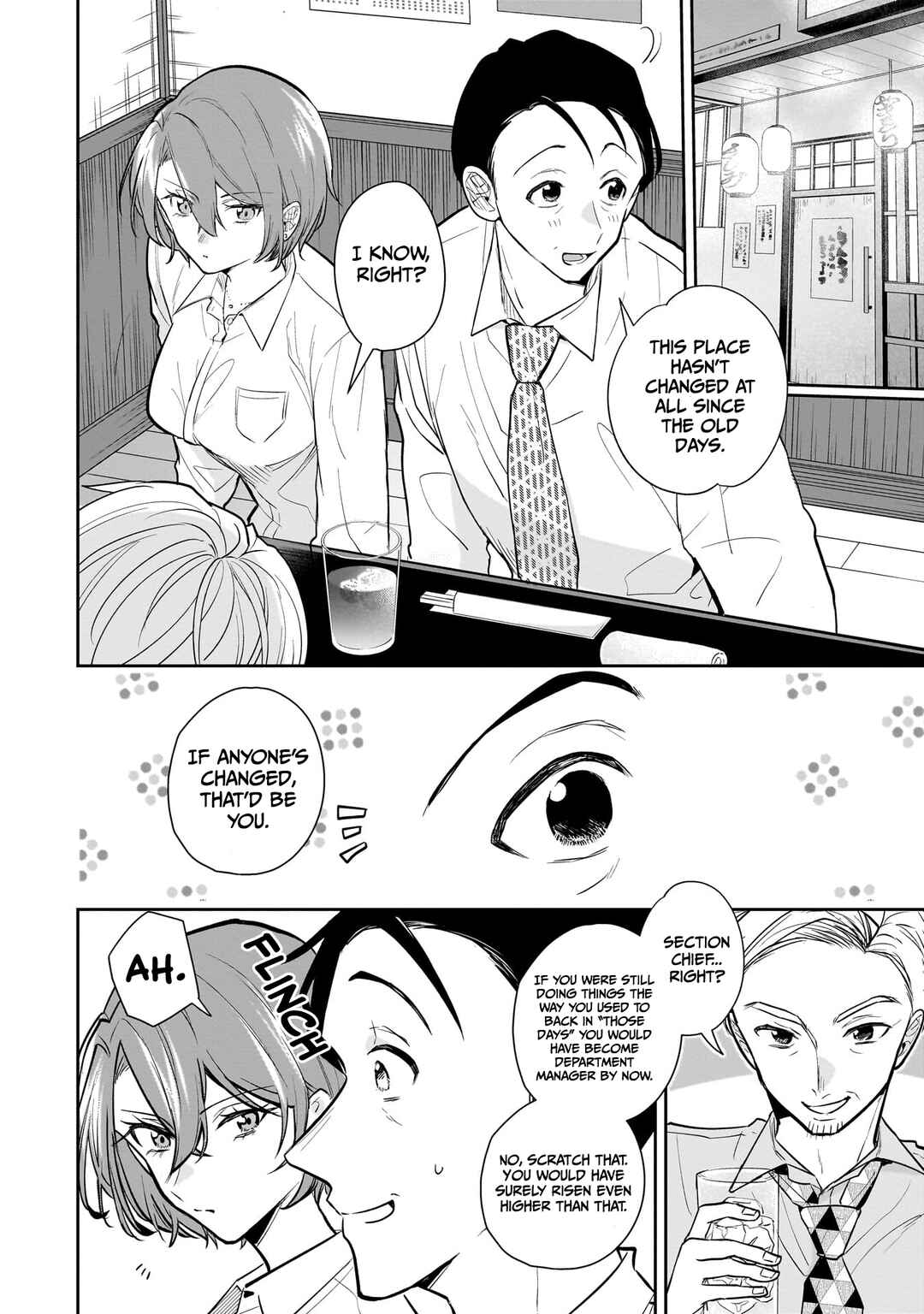 Misato-san wa Amasugi Joushi ni Chotto Kibishii Chapter 2 - Page 6