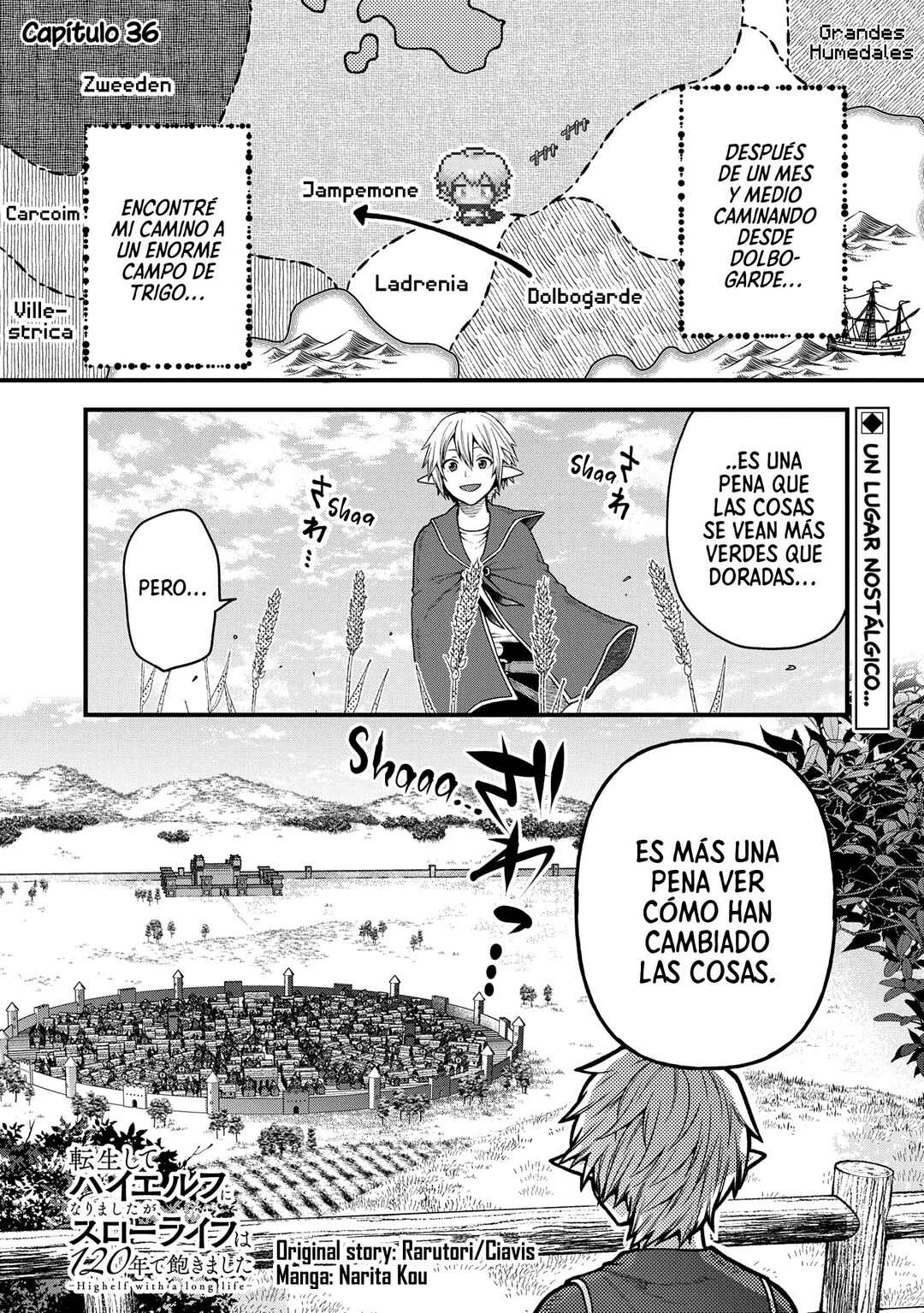 Tensei Shite High Elf ni Narimashitaga, Slow Life wa 120-nen de Akimashita - Highelf with a Long Life Chapter 36 - Page 1