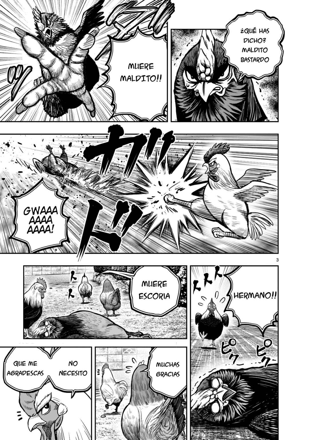 Niwatori Fighter Chapter 36.5 - Page 5
