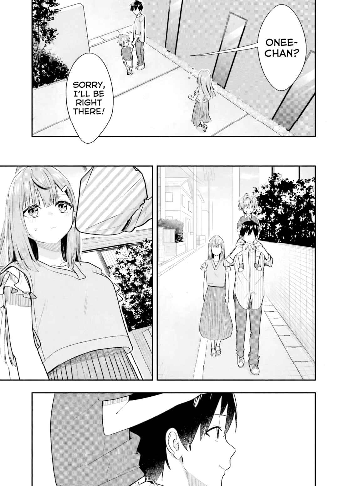 Kaji Daikou no Arubaito wo Hajimetara Gakuen Ichi no Bishoujo no Kazoku ni Kiniirarechaimashita. Chapter 7 - Page 23