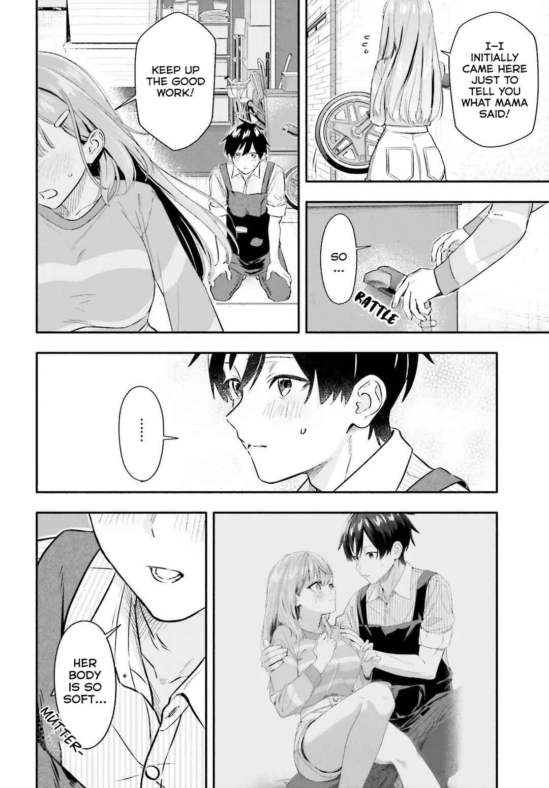 Kaji Daikou no Arubaito wo Hajimetara Gakuen Ichi no Bishoujo no Kazoku ni Kiniirarechaimashita. Chapter 7 - Page 4