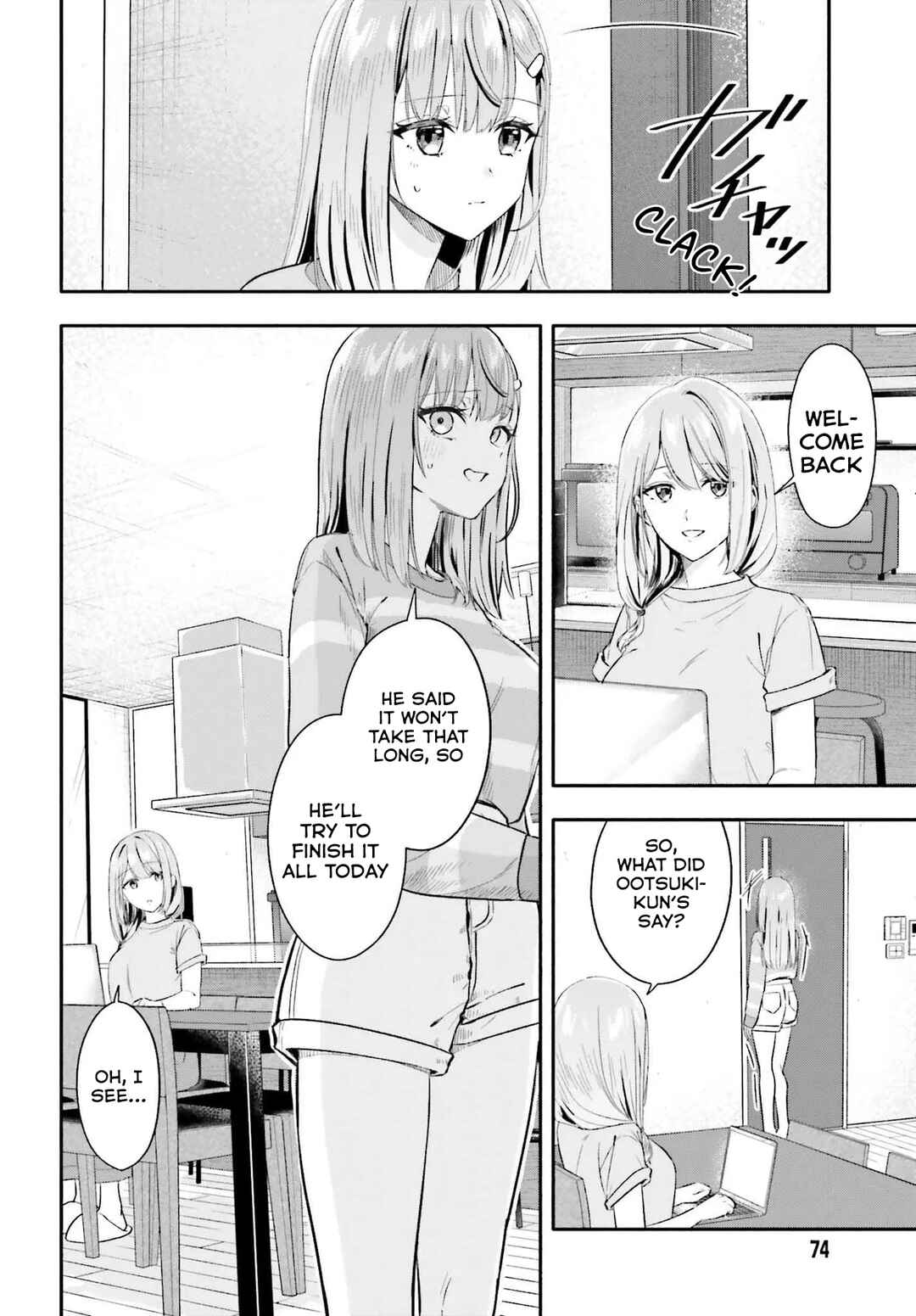 Kaji Daikou no Arubaito wo Hajimetara Gakuen Ichi no Bishoujo no Kazoku ni Kiniirarechaimashita. Chapter 7 - Page 8