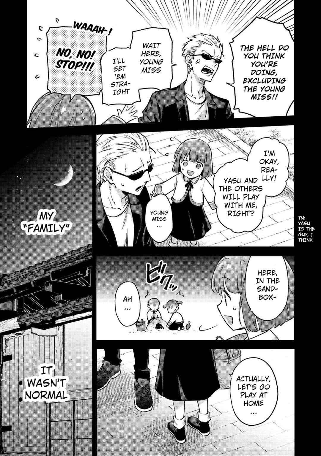 Akutou Ikka no Mana Musume, Tensei Saki mo Otome Game no Gokudou Reijou deshita Chapter 1 - Page 23