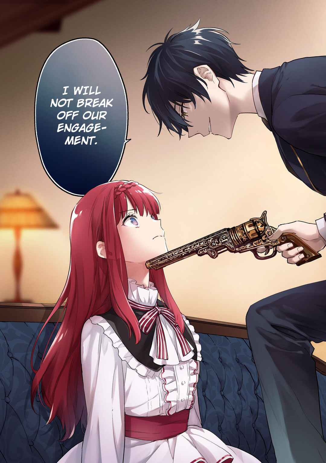 Akutou Ikka no Mana Musume, Tensei Saki mo Otome Game no Gokudou Reijou deshita Chapter 1 - Page 3