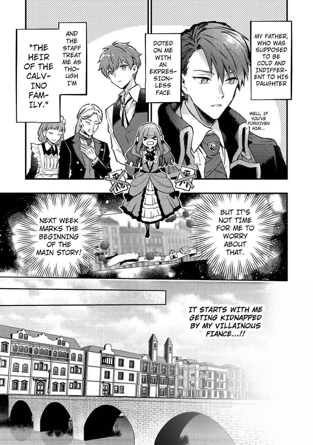 Akutou Ikka no Mana Musume, Tensei Saki mo Otome Game no Gokudou Reijou deshita Chapter 1 - Page 47