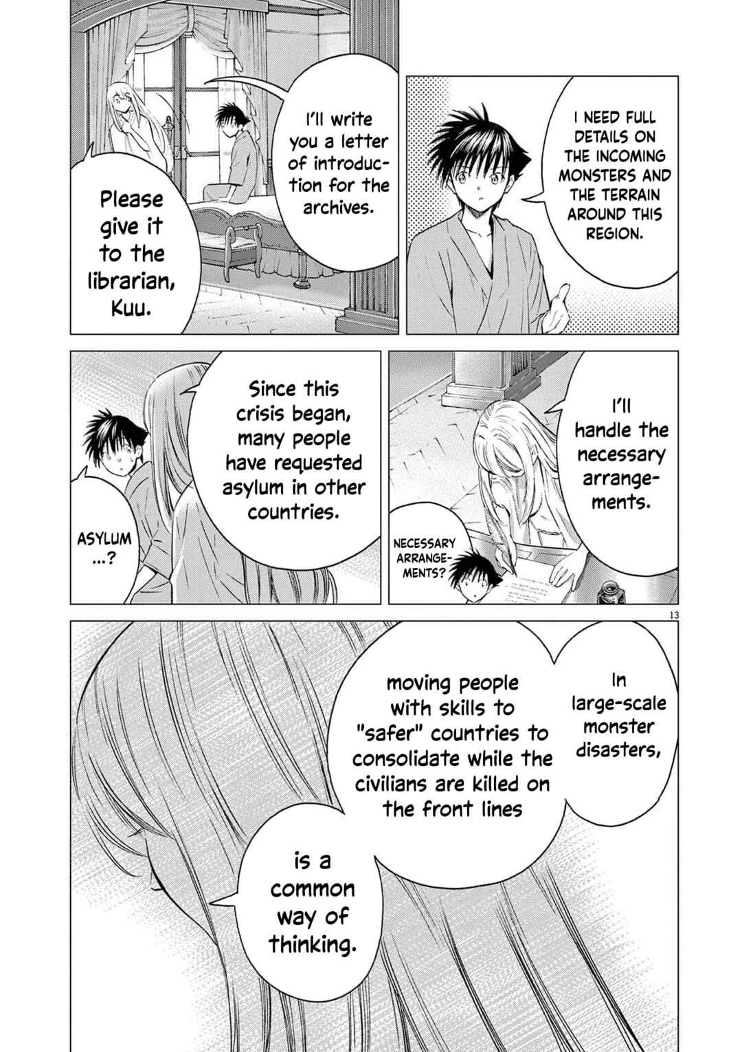 Ato Muika de Horobiru Gakeppuchi Kokka no Harem ni Shoukan sareteshimatta Chapter 2 - Page 14