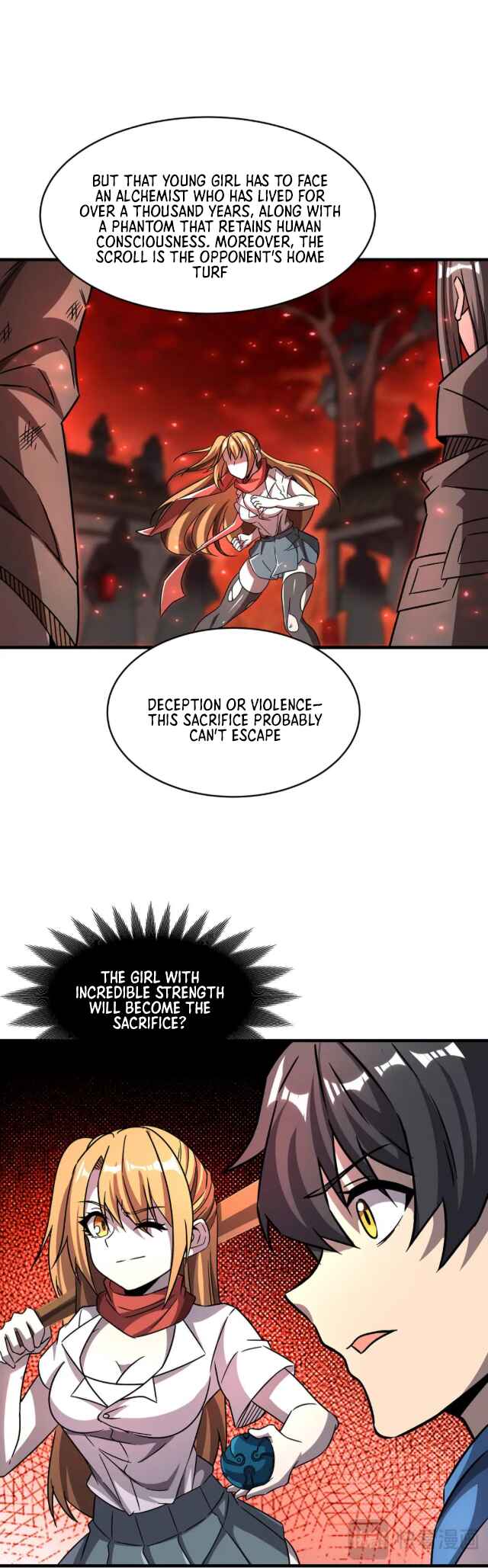 Zài Chōngmǎn Guàitán De Shìjiè Lǐ Chéngwéi Mónǚ Chapter 59 - Page 11