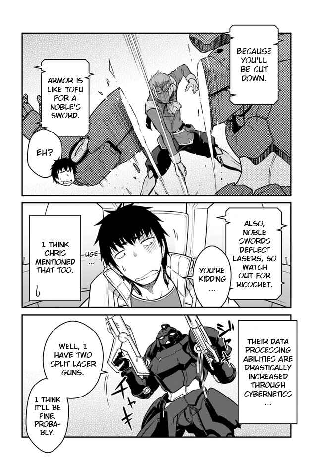 Mezametara Saikyou Soubi to Uchuusen-mochi datta node, Ikkodate Mezashite Youhei to shite Jiyuu ni Ikitai Chapter 37.1 - Page 12